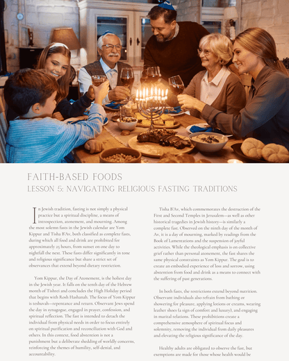 Faith-Based Foods: Principles and Practices of Kosher, Halal, and Hindu Vegetarian Diets - Dietitian CPE Continuing Professional Education, 15 CEU [All Dietitians]