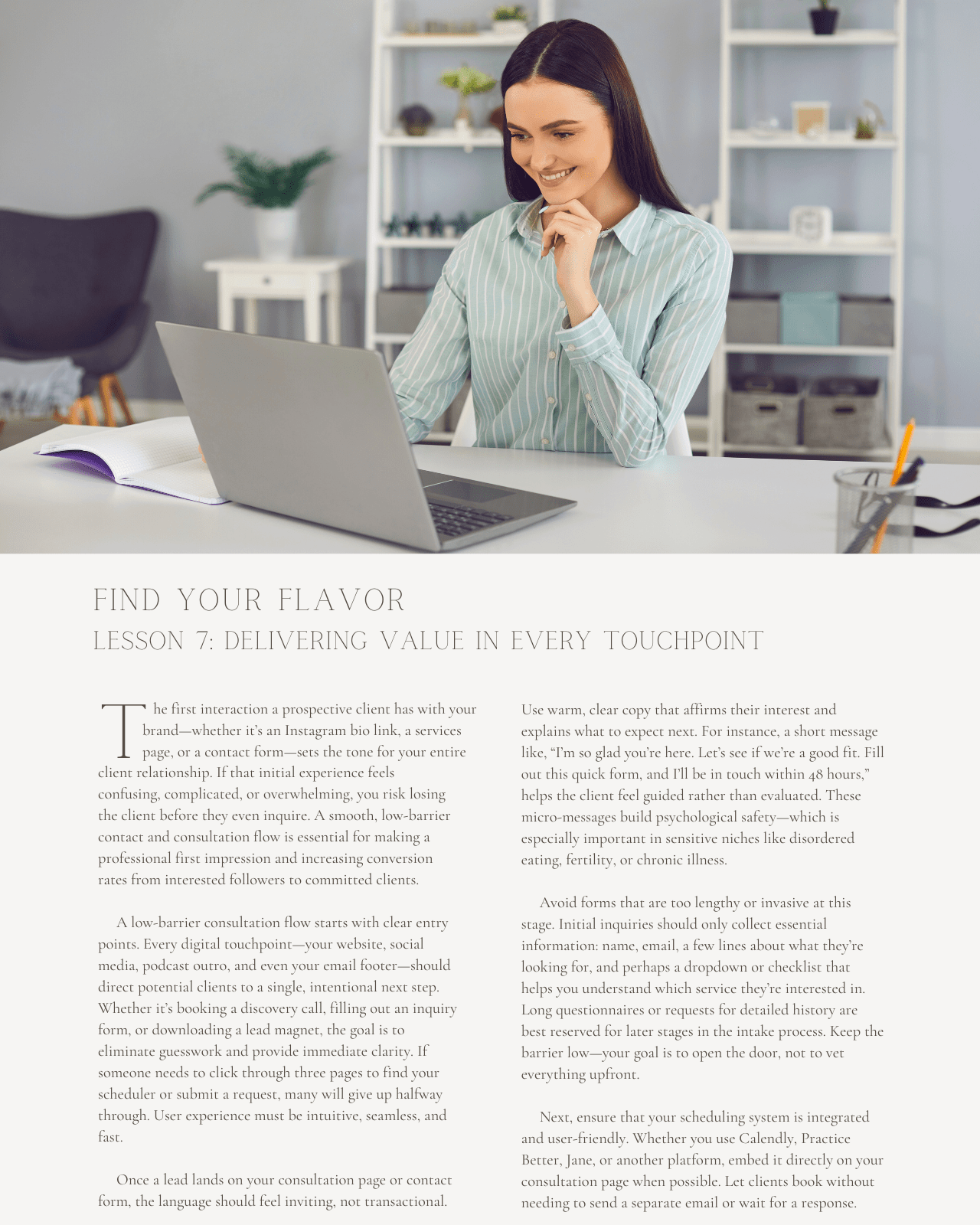 Find Your Flavor: A Modern Guide to Establishing Your Specialty and Personal Branding - Dietitian CPE Continuing Professional Education, 15 CEU [All Dietitians]