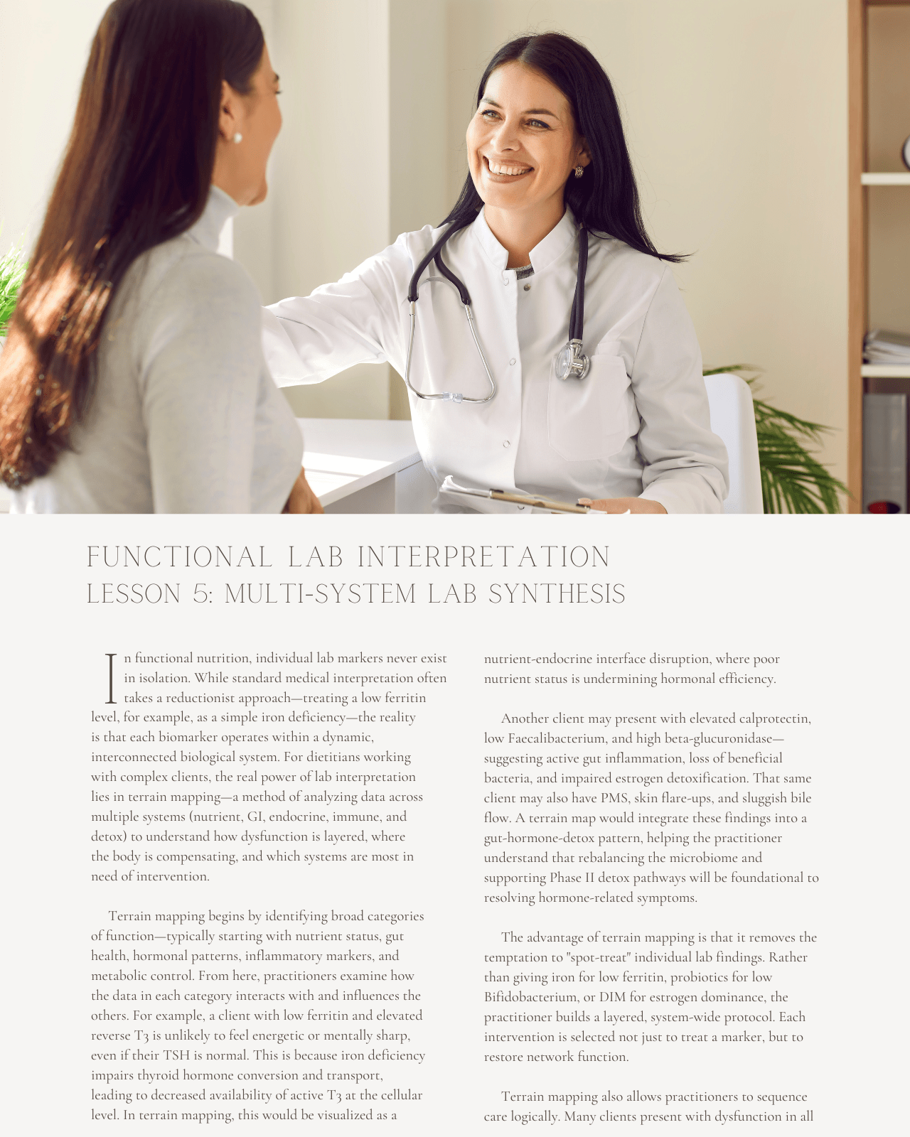 Functional Lab Interpretation: A Dietitian's Guide to Complex Case Analysis - Dietitian CPE Continuing Professional Education, 10 CPEU [All Dietitians]