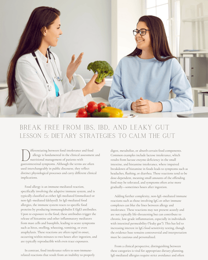 Gut Revival: Break Free from IBS, IBD, and Leaky Gut - Dietitian CPE Continuing Professional Education, 15 CPEU [All Dietitians]
