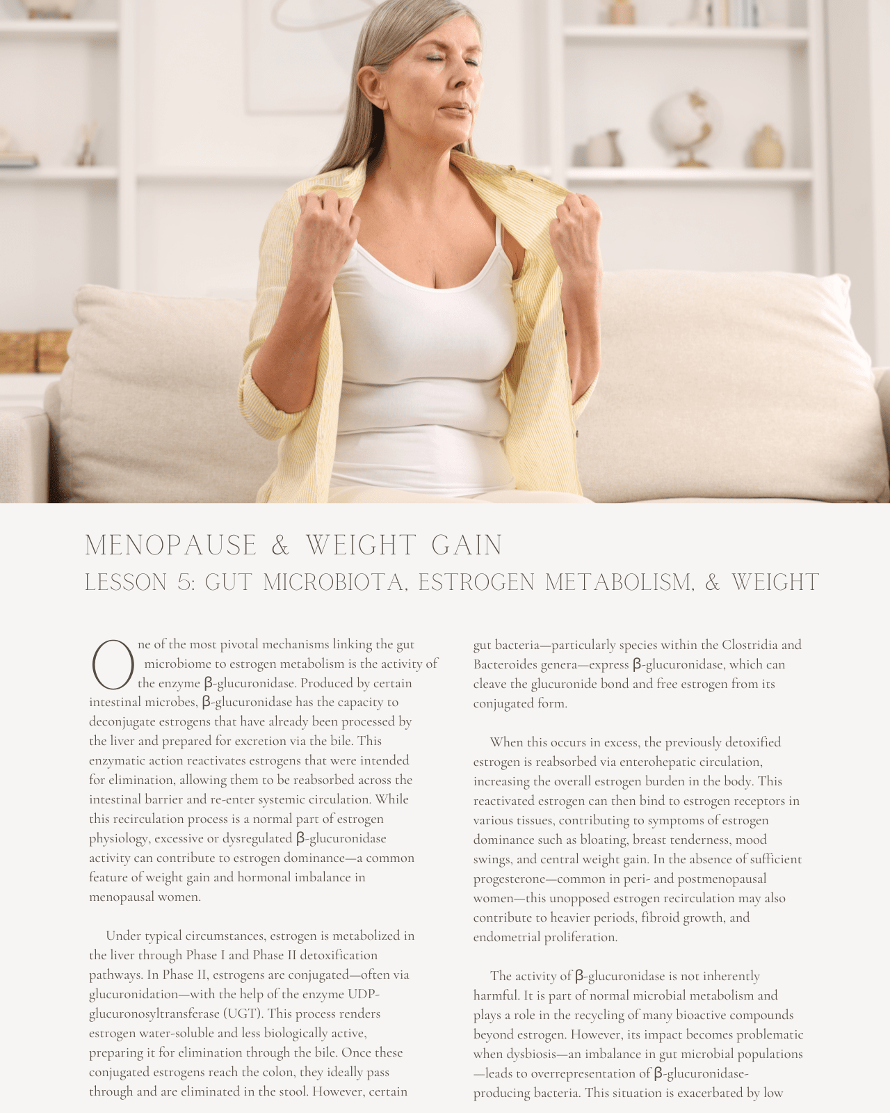 Menopause & Weight Gain: Nutritional Strategies for Hormonal Balance - Dietitian CPE Continuing Professional Education, 12 CPEU [All Dietitians]