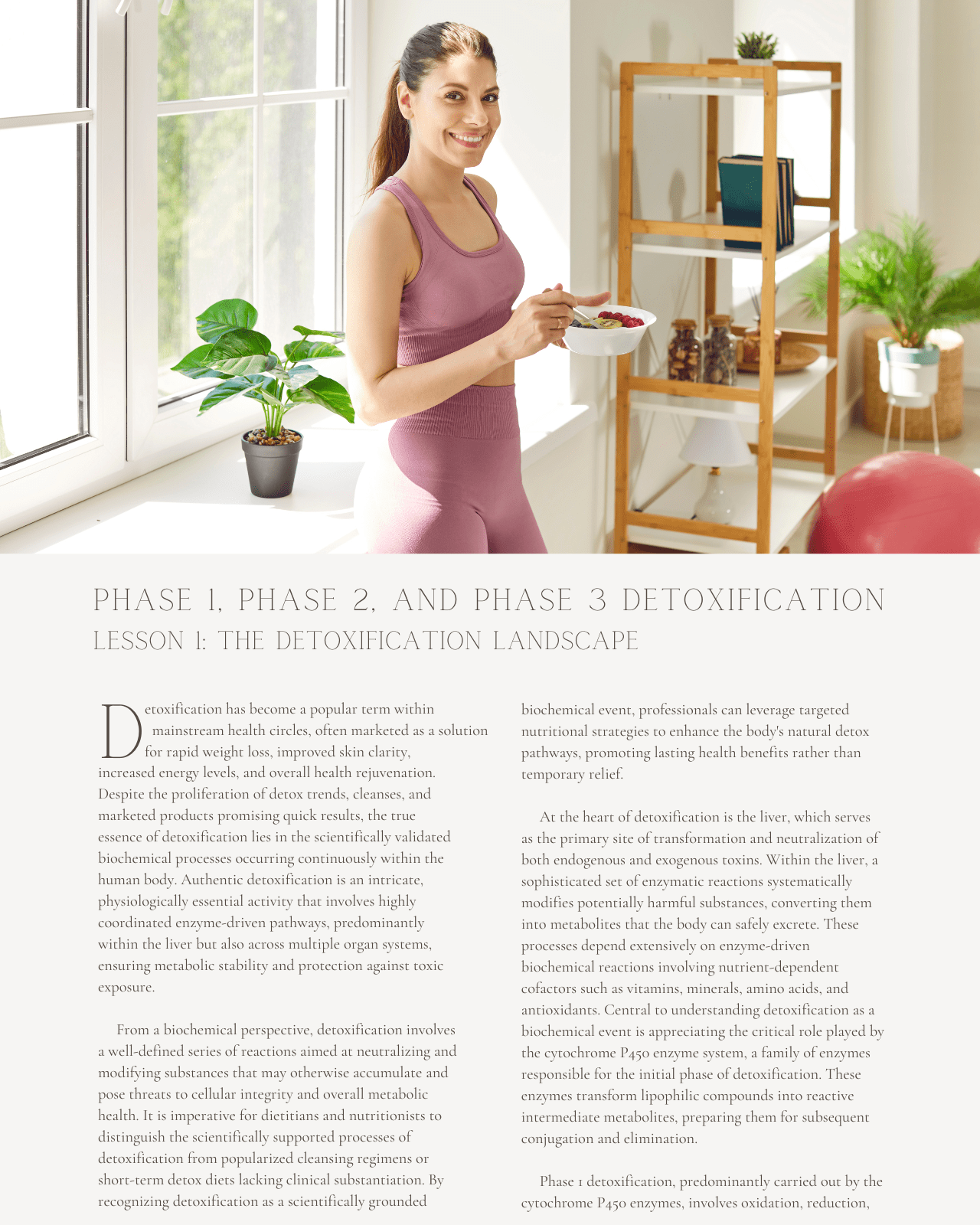 Phase 1, Phase 2, and Phase 3 Detoxification: Nutritional Strategies for Liver & Cellular Detox Support - Dietitian CPE Continuing Professional Education, 12 CPEU [All Dietitians]