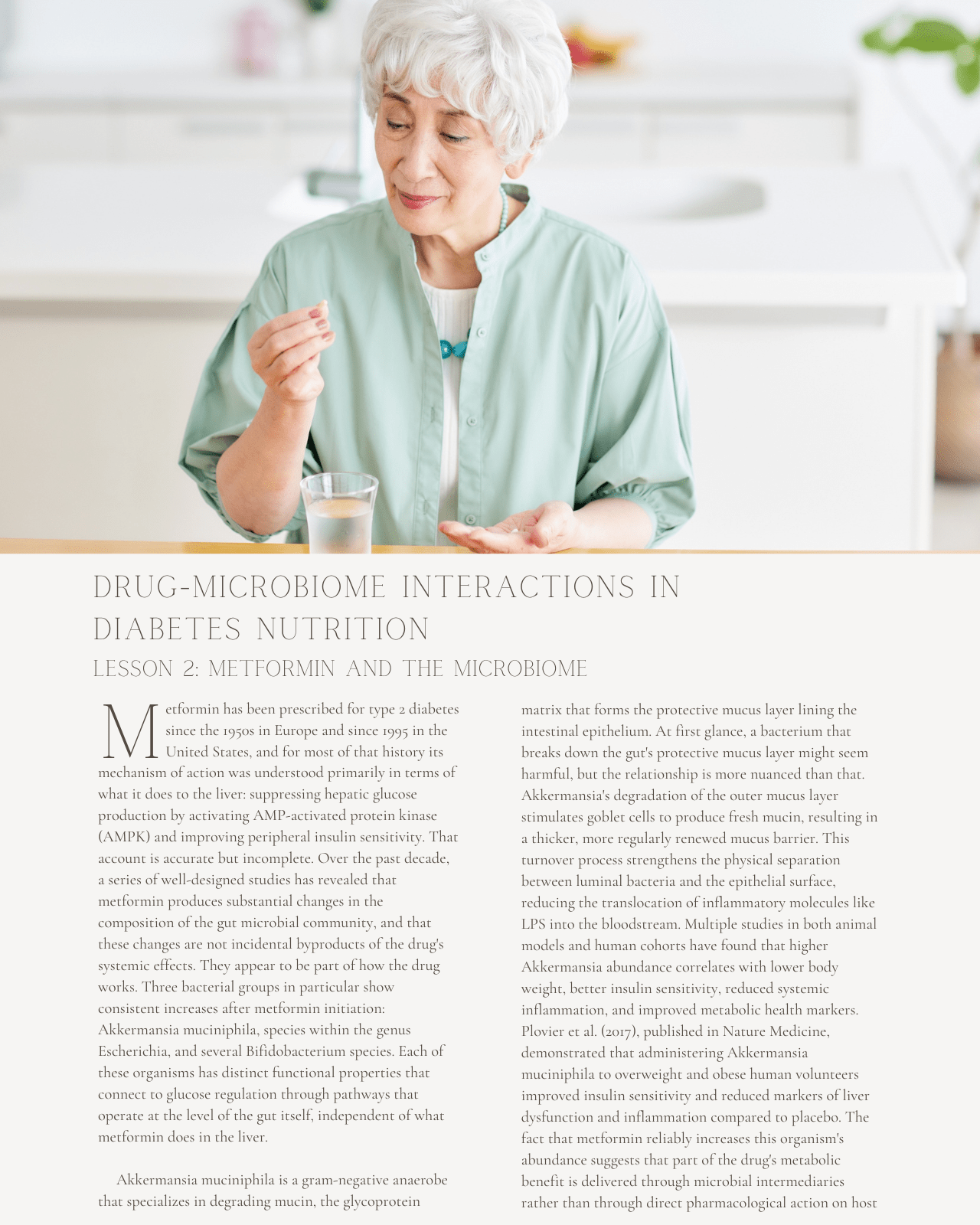 Pills and Plates: Drug-Microbiome Interactions in Diabetes Nutrition - Dietitian CPE Continuing Professional Education, 9 CE Hours [All Dietitians]