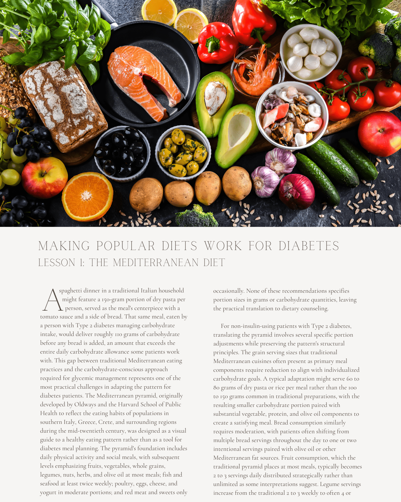 Making Popular Diets Work for Diabetes: A Practical Guide to Adapting Paleo, Vegan, Keto, and More - Dietitian CPE Continuing Professional Education, 6 CE Hours [All Dietitians]
